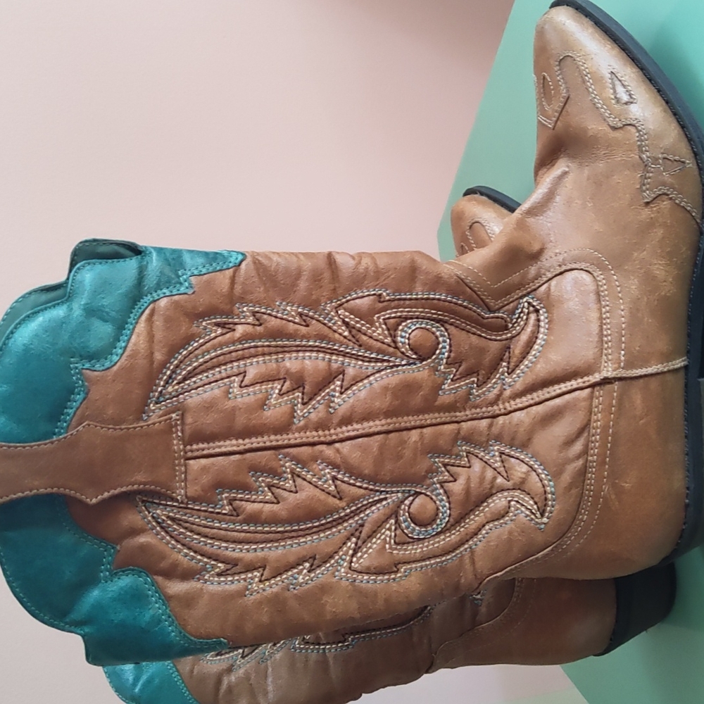 Cowboy Boots not real leather